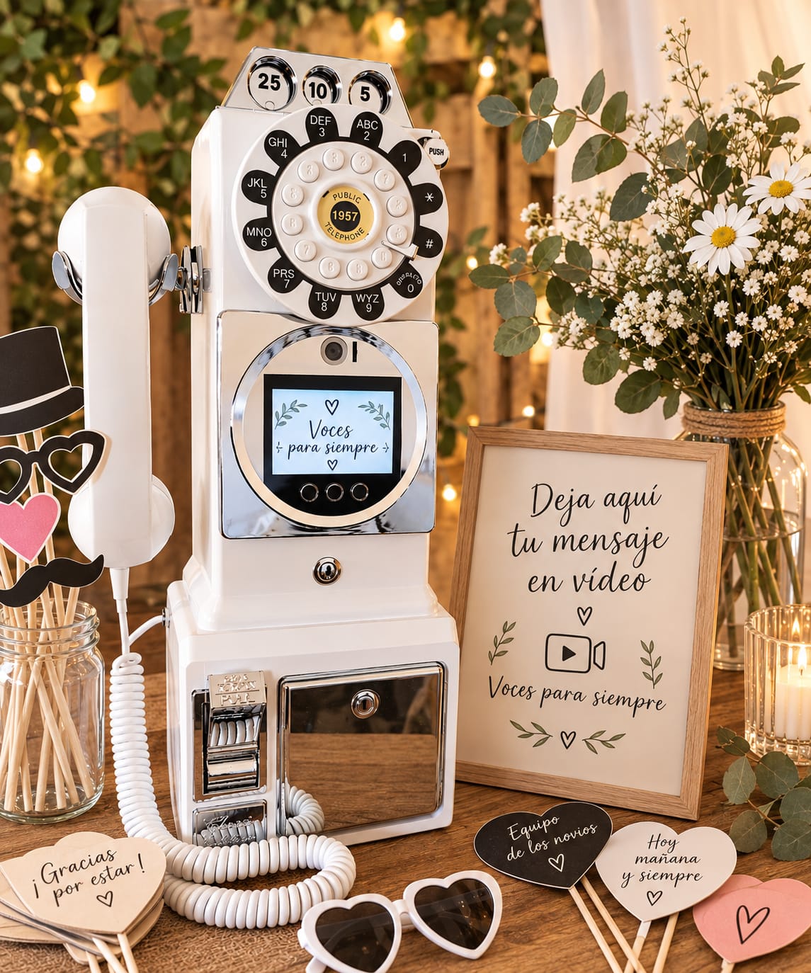 Voces para siempre-Video guestbook